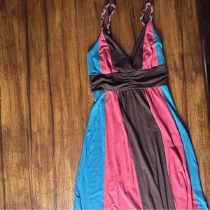 Colorful Striped Summer Dress!